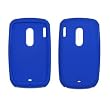 Blue Silicone Gel Skin Cover Case for HTC Snap S511