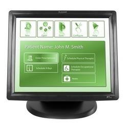 Planar PT1915MU 19-Inch SAW Touch Screen Analog/DVI-D LCD Monitor with USB Driver and 5-90 degrees Tilt (Black)