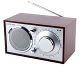 Produkt-Bild: K&ouml;nig HAV-TR10 Retro Radio Tragbares Radio (UKW-/MW-Tuner, 200 mW, RMS) braun