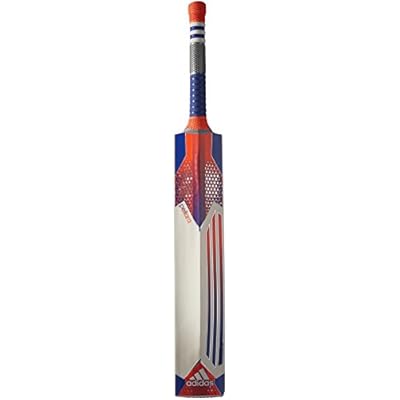 adidas Pellara League Cricket Bat, Men's Short Handle (Red)