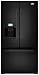 GI7FVCXWB Gold 27 cu. ft. French Door Refrigerator with 4 Adjustable SpillProof Shelves Humidity-Controlled Crispers and Automatic IceMaker/Dispenser: Black
