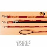 Eigenschaften Trixie  / Trixie Soft.Dog Square V-Leine(L-XL),2,00m/25mm,rot-schw