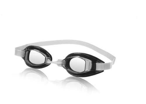 Speedo Sprint Swim Goggles (Black/Clear)