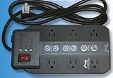 TII 6-Outlets Surge Suppressor