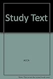 ACCA study text. 2.9, Advanced accounting practice. Financial accounting