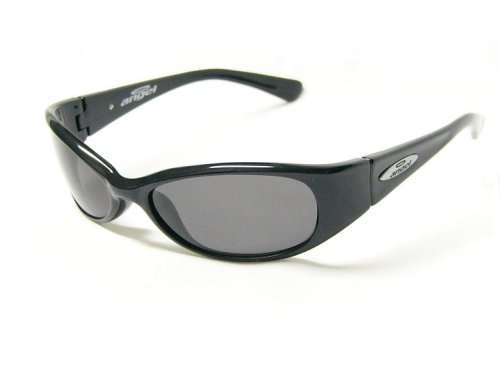 Click here to buy Angel Sunglasses Serena Shiny Black Frame with Grey Polarized Lenses.