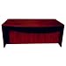 Boss Bow Front Desk Shell, Cherry