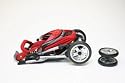 Zooper Disco Red Three wheeled All terrain stroller - Everyday Line