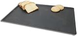 World Cuisine 12.75-Inch x 10.5-Inch  Black Steel Baking sheet - Black (53132)