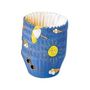 Kaiser Bakeware Patisserie Summer Paper Baking Cups, Large