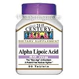 Alpha Lipoic Acid 50 mg 90 Tablets, 21st Century