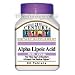 Alpha Lipoic Acid is the latest nutritional discovery regarding antioxidant protection. A potent free radical fighter.