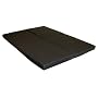 Adult QuadFold Hide 'A Mat Poly Cotton  Full, Black