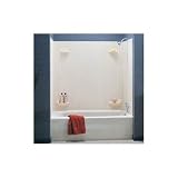 Swanstone TF-57-010 Veritek Five Panel Tub Wall Kit, White Finish