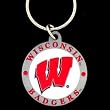 Wisconsin Badgers Key Ring - NCAA College Athletics Fan Shop Sports Team Merchandise