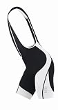 Gore Bike Wear Men's Power III Bibtights Short, Black/White, Large
