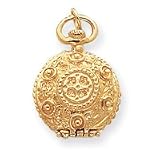 14k Fancy Domed Locket
