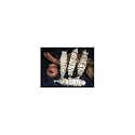 WHITE SAGE LG. CALIFORNIA DESERT SMUDGE WANDS / Cleansing Ceremonies, Pow-wow, Alternative Healing, Blessing Meditation Incense! 4 Fresh 6" to 8" Dawn WhiteFeather Handcrafted Herbal Bundles