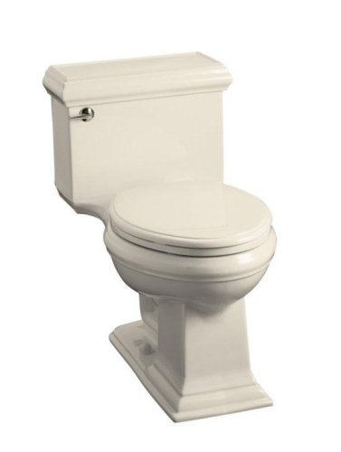 Buy KOHLER Memoirs Comfort Height Elongated Toilet with Classic Design, Almond #K-3451-47