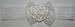 Apparel : New Custom Made Double White Rosette & Organza Baby Stretch Headband ~ Hair Bow