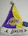 Los Angeles Lakers NBA Colorblock Plush Santa Hat (Quantity of 1)