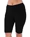 Danskin Women's Plus Size 11" Supplex Bike Short,Black,2x