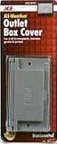 Electrical Boxes: Ace Weatherproof Horizontal Gfci Outlet Cover (33101)
