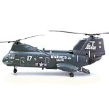 CH 46D Sea Knight Helicopter US Marines ET17 Flying Tigers Built Up Plastic Easy Model MRC CH 46D Sea Knight Helicopter US Marines ET17 Flying Tigers Built Up Plastic Easy Model MRC