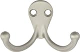 National #N326-496 Chrome Double Wardrobe Hook