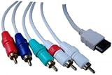 High Quality 3 RCA (Component Video) + 2 RCA (Audio) to Wii, 6 ft