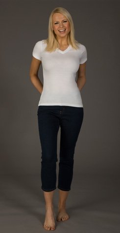 Miraclebody Lagoon Skinny Minnie Cropped Skinny Jeans