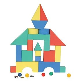 Super Jumbo Wonder Bulding Foam Blocks - 21 Piece Set by Wonder Blocks