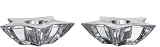 Produkt-Bild: LEONARDO 097814 - Set/2 Tischlichter massiv Star