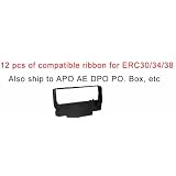 Buy 2 boxes (12 pcs) Compatible POS Ribbon (BLACK RED) for Epson ITU-200D, 300D,...