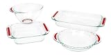 Pyrex Accents 4-Piece Bakeware Set