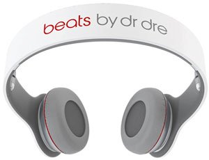  Beats by Dr. Dre Solo White On-Ear Headphones with ControlTalk 