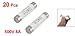 uxcell® 20 Pcs 500V 8A Cylinder Cap Ceramic Fast Blow Fuse Links 10x38mm