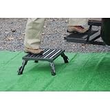 Folding Safety Step Motorhome RV Trailer Portable Step with Adjustable Legs 