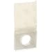 3M ScotchPad Hang Tab 1075 Clear, 2 in x 2 in (Case of 500)