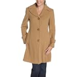 AK Anne Klein Women's Single Breasted Walker Coat