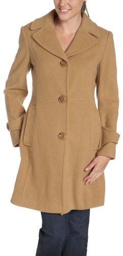 AK Anne Klein Women's Single Breasted Walker Coat