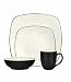Noritake Colorwave Chocolate 4-Piece Square Place Setting
