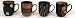 Kitchen & Housewares : Allegory Eight Piece Mug Set