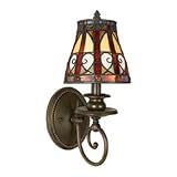 Ava Tiffany Sconce in Vintage Bronze