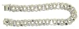 Triple Link Charm Bracelet, Sterling Silver by NJ Charms