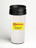 16 oz. Double Wall Insulated Tumbler with danger: radioactive materials - Paper Insert