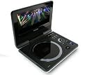 TOSHIBA SD-P73SWE Portable DVD Player + Gelly Headphones in white + Cable splitter for speakers or headphones Portable DVD player DVD player TV & VIDEO bundle combo