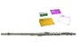 Conductor Model 250 Sterling Silver Plated Flute w/ Deluxe Leather Style Case, 1 Year Warranty and Yamaha Accessory Kit
