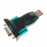 Techfocus USB 2.0 to RS232 Serial Adapter Dongle