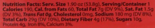 Jumpstarter Bodyfuel All Natural Gluten Free Cookie, Apple, 1.9 Ounce (Pack of 12)